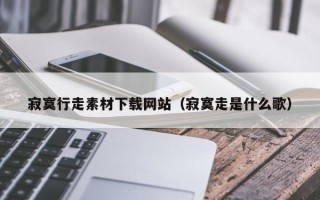 烟台寂寞行走素材下载网站（寂寞走是什么歌）